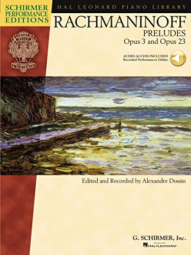 Preludes, Op. 3 And Op. 23 (Schirmer Performance Editions): Noten, CD, Sammelband für Klavier (Hal Leonard Piano Library) von Hal Leonard